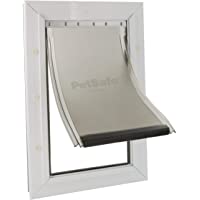 PetSafe Puerta De Aluminio para Perros Y Gatos Staywell De - Marco Resistente - Extragrande 4089.99 ml